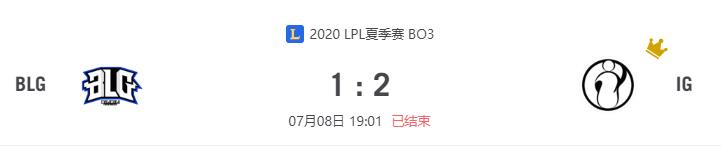 “2020LPL夏季赛BLG vs IG比赛介绍