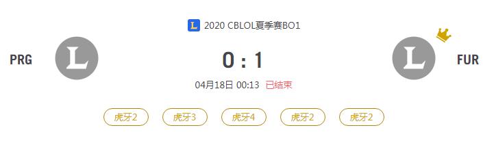 “2020CBLOL夏季赛PRG VS FUR比赛介绍