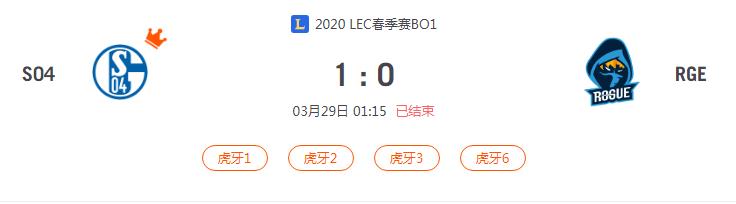 “2020LEC春季赛S04 VS RGE比赛介绍