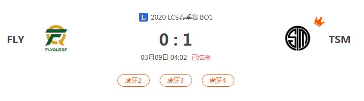“2020LCS春季赛FLY VS TSM比赛介绍